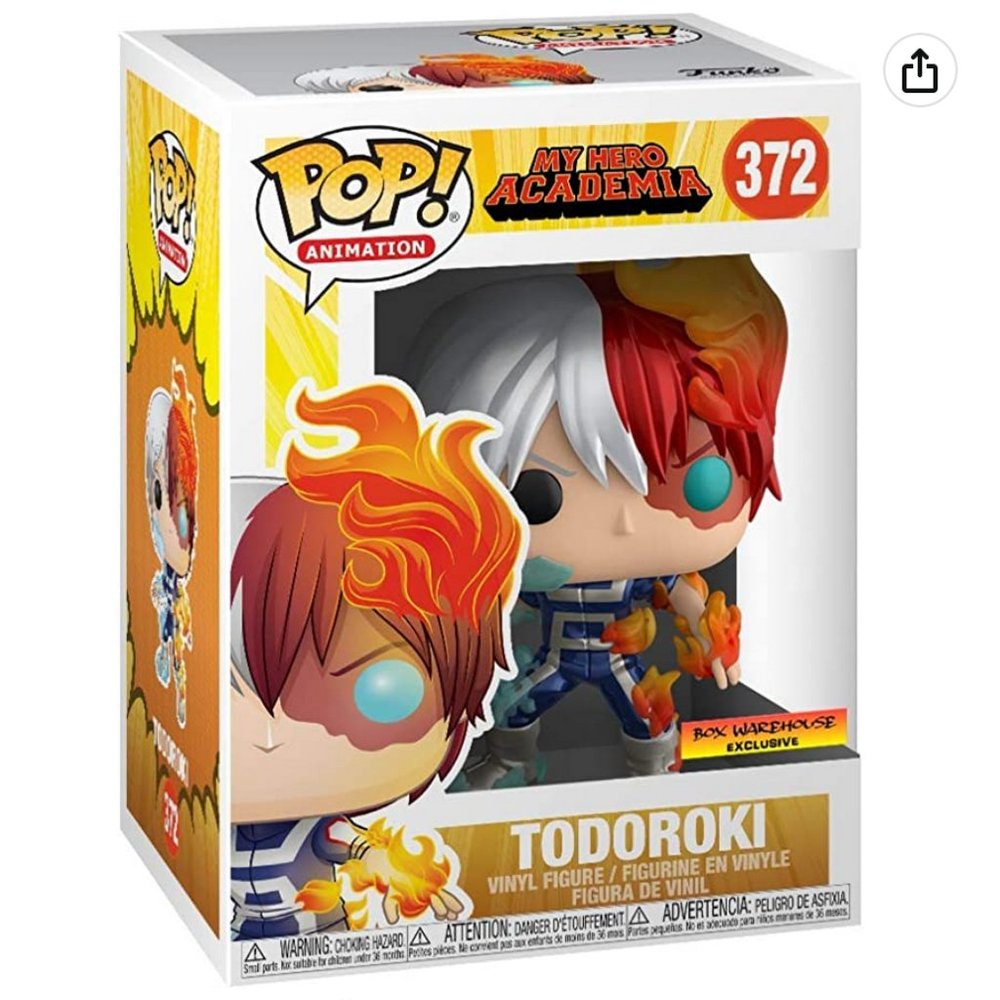 NWT Funko Pop! My Hero Academia #372 Todoroki